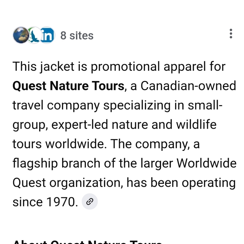 Que Vibrant Blue and Yellow Ski Jacket - Picture 13 of 14